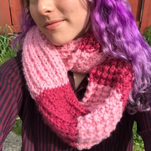 Chunky infinity scarf