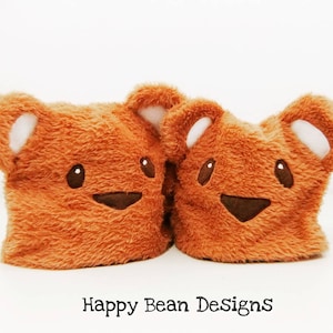 SUPER soft & cozy adorable Bear hat, beanie for boy, girl, school kid, children, men, women, adults, him, her, they, Fall / Winter must have