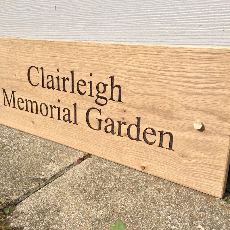 Cemetery Entrance Signs - Etsy