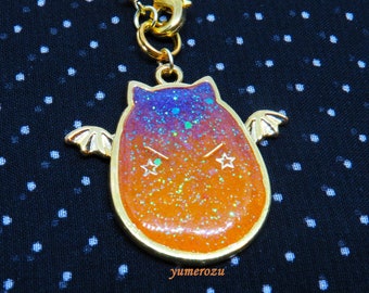 Starry Winged Demon Bag Charm