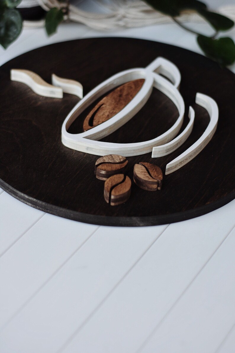 CAFE Coffee Cup Decor coffee shop decor coffee themed Etsy