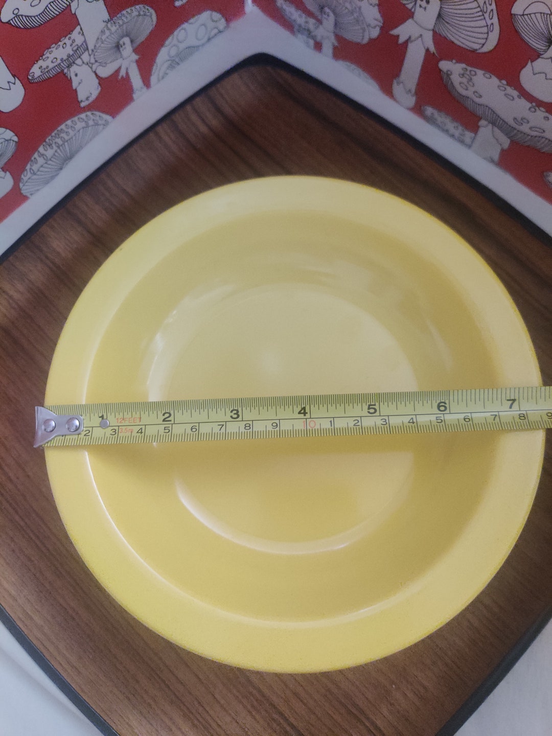 Vintage Dallas Ware Melamine Plastic Bowls Yellow Set of Six - Etsy