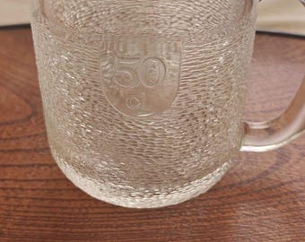 Iittala Krouvi Clear 50 CL Scandanavian Textured Sides Beer Drink Mug