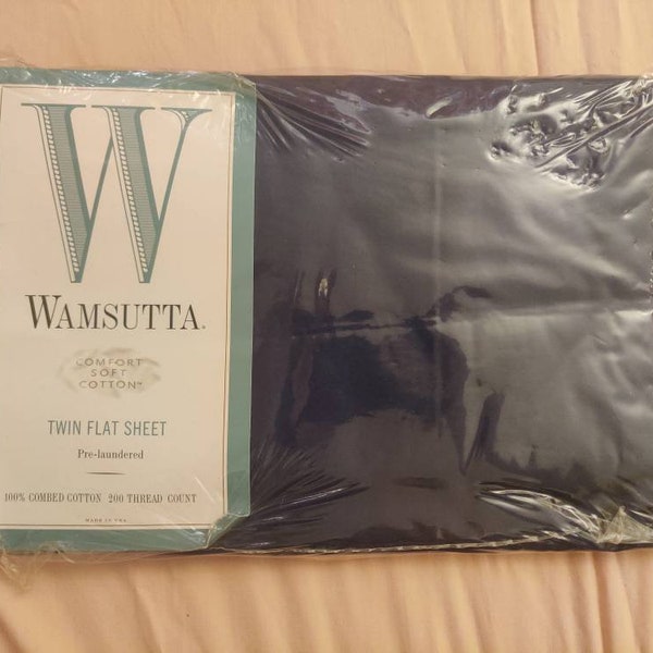 100 Cotton Flat Twin Sheet Etsy