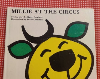 Millie At The Circus A Little Animal Book by Karen Gunthorp children's picture book.