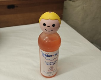 Vintage Fisher-Price Baby Conditioning Shampoo Little People - unused 1989