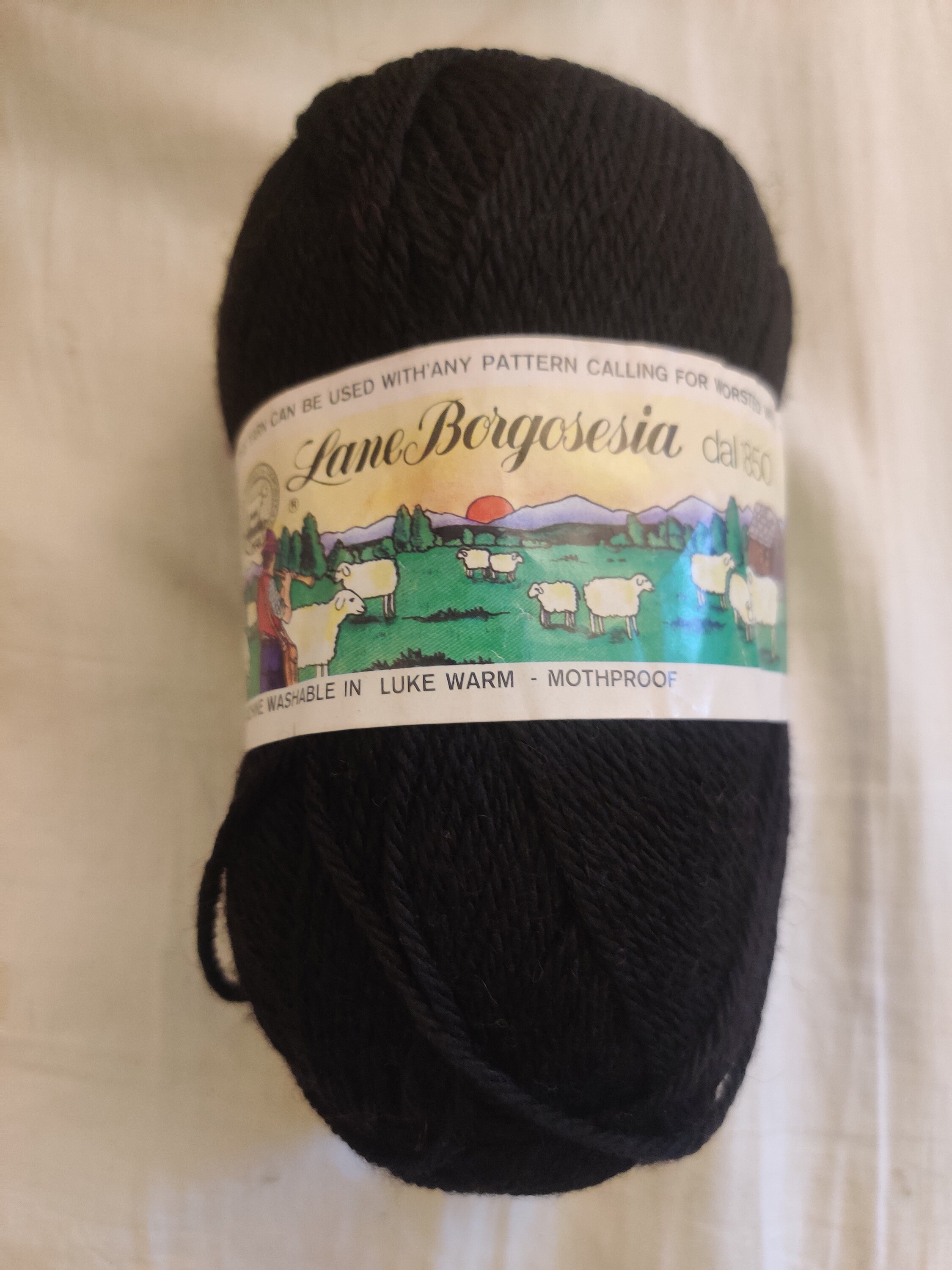 Fil à Tricoter Borgosesia SWAN - 89 Yards - 1.75 Oz - Couleur Assortie - Neuf - Pour Crochet Ou Tricot