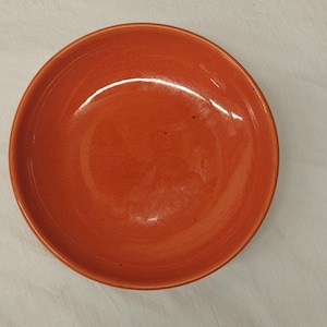 Orange Bauer Bowl - Etsy