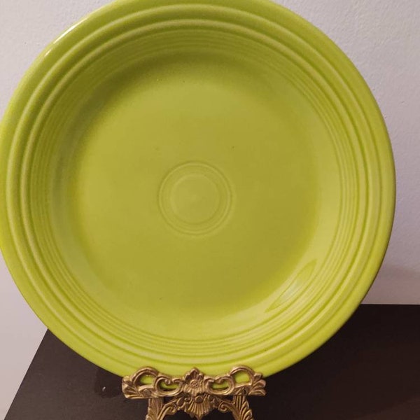 Fiestaware Lemongrass Dinner Plate Etsy