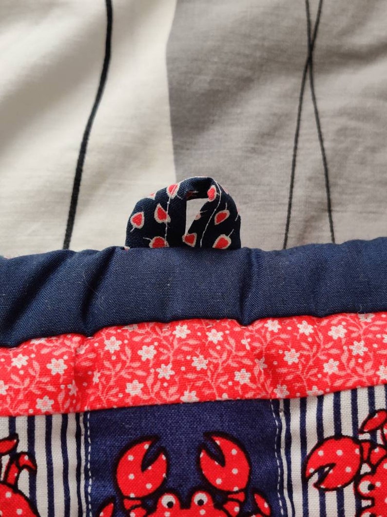 Crab Themed Homemade Hot Pads. Etsy