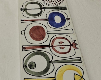 RORSTRAND SWEDEN Cheese Tray Marianne Westman Pomona Trivet MCM
