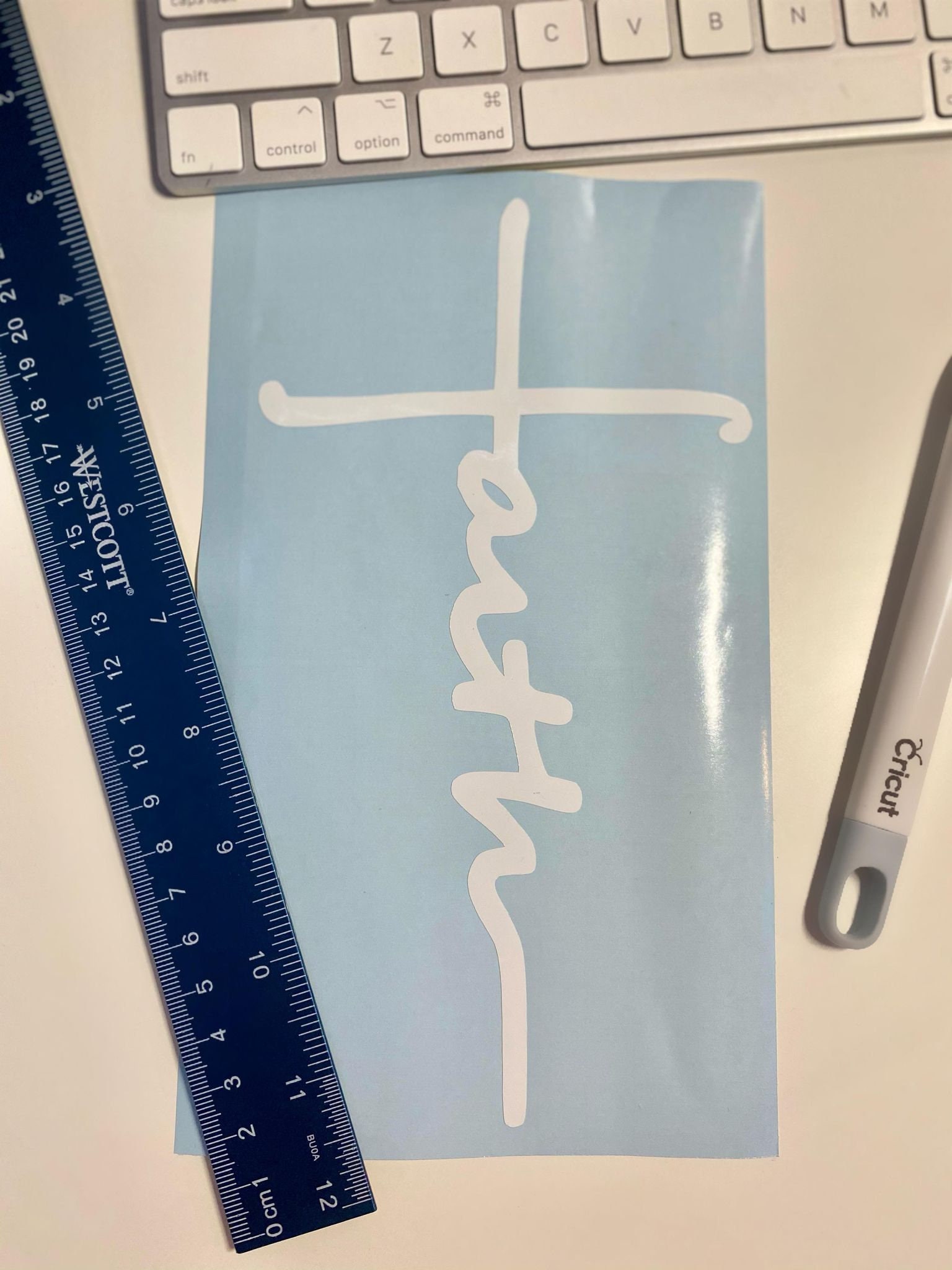 Faith Car Window Decal Etsy