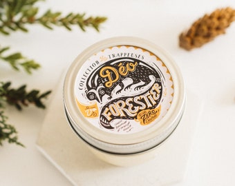 FOREST DEODORANT: “Zero Waste” Handmade and 100% VEGAN Balsam Fir Deodorant-in-a Jar (The Skunk) – 125 ml