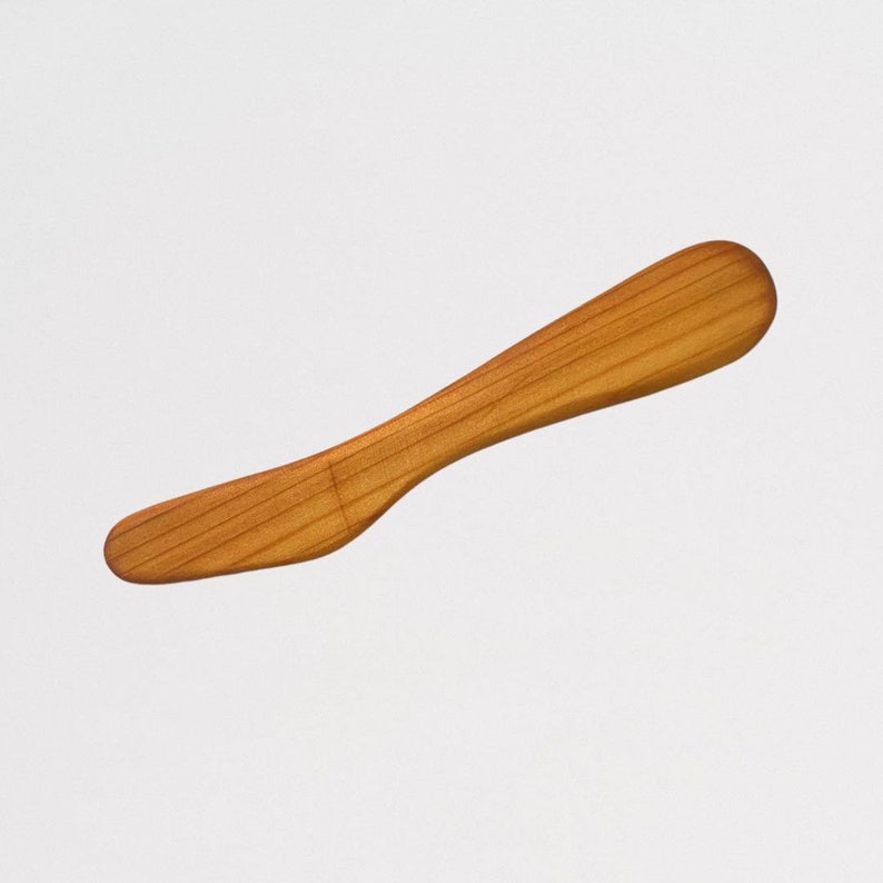 WOODEN COSMETIC SPATULA Handcrafted Cedar Wood Cosmetic Etsy