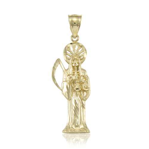 10K Solid Yellow White Rose Gold Grim 