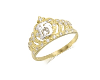 quinceanera ring etsy