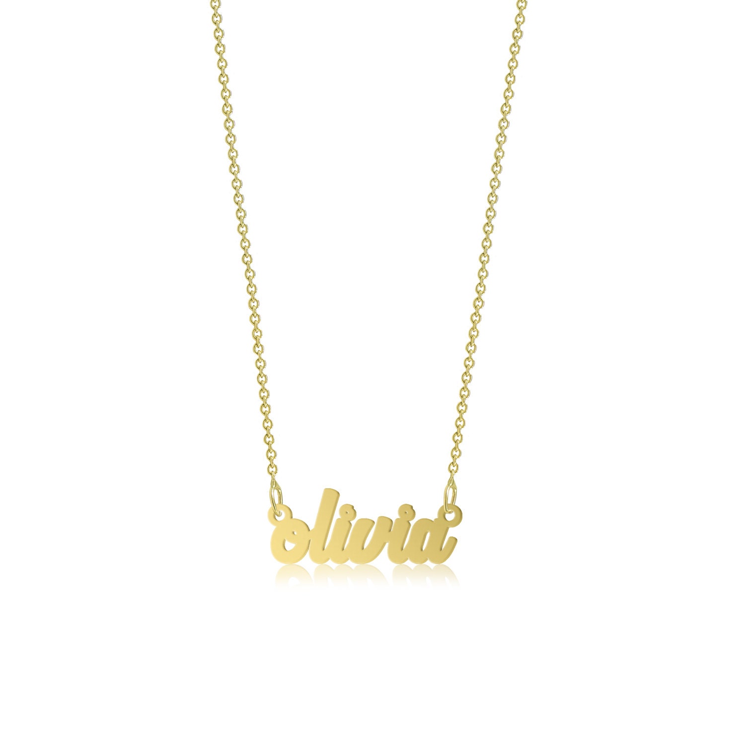 10K Solid Yellow Gold Personalized 