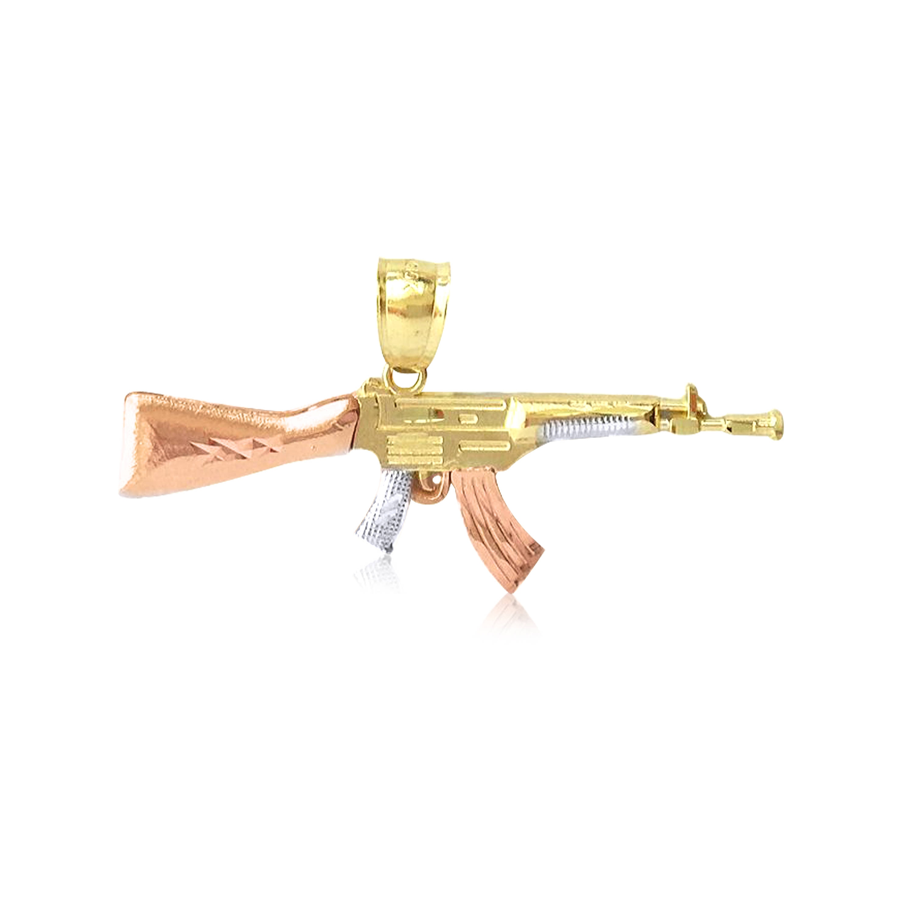 AK-74 Gold Necklace -The Firearm Blog