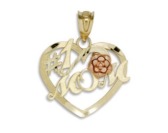 Details about #1 Mom Pendant Charm Mother's Day Gift for Mom 10k Yellow Gold Details about #1 Mom Pendant Charm Mother's Day Gift for Mom 10k Yellow Gold