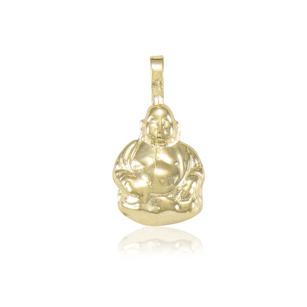 Gold Buddha Pendant Etsy
