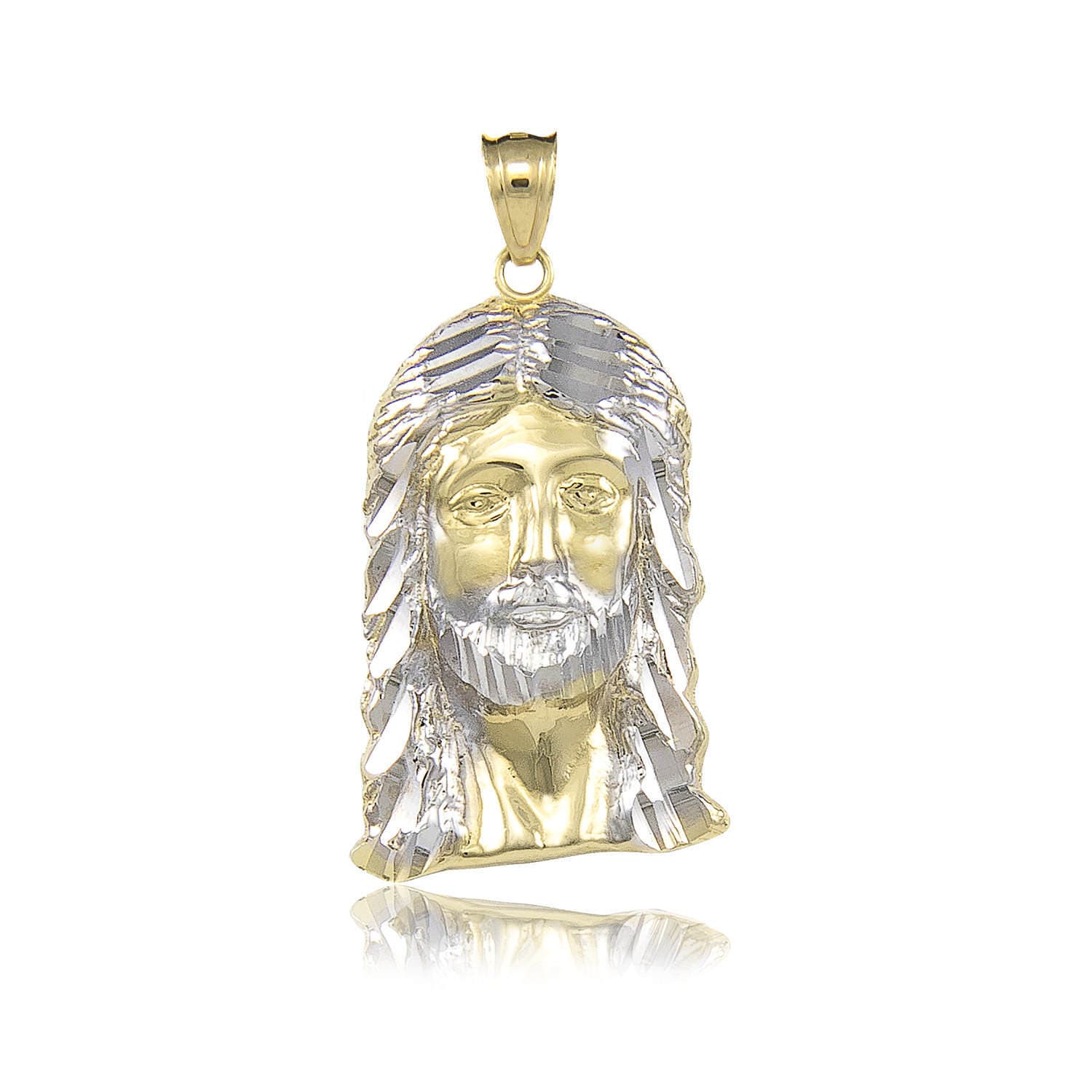 Jesus shop head necklace