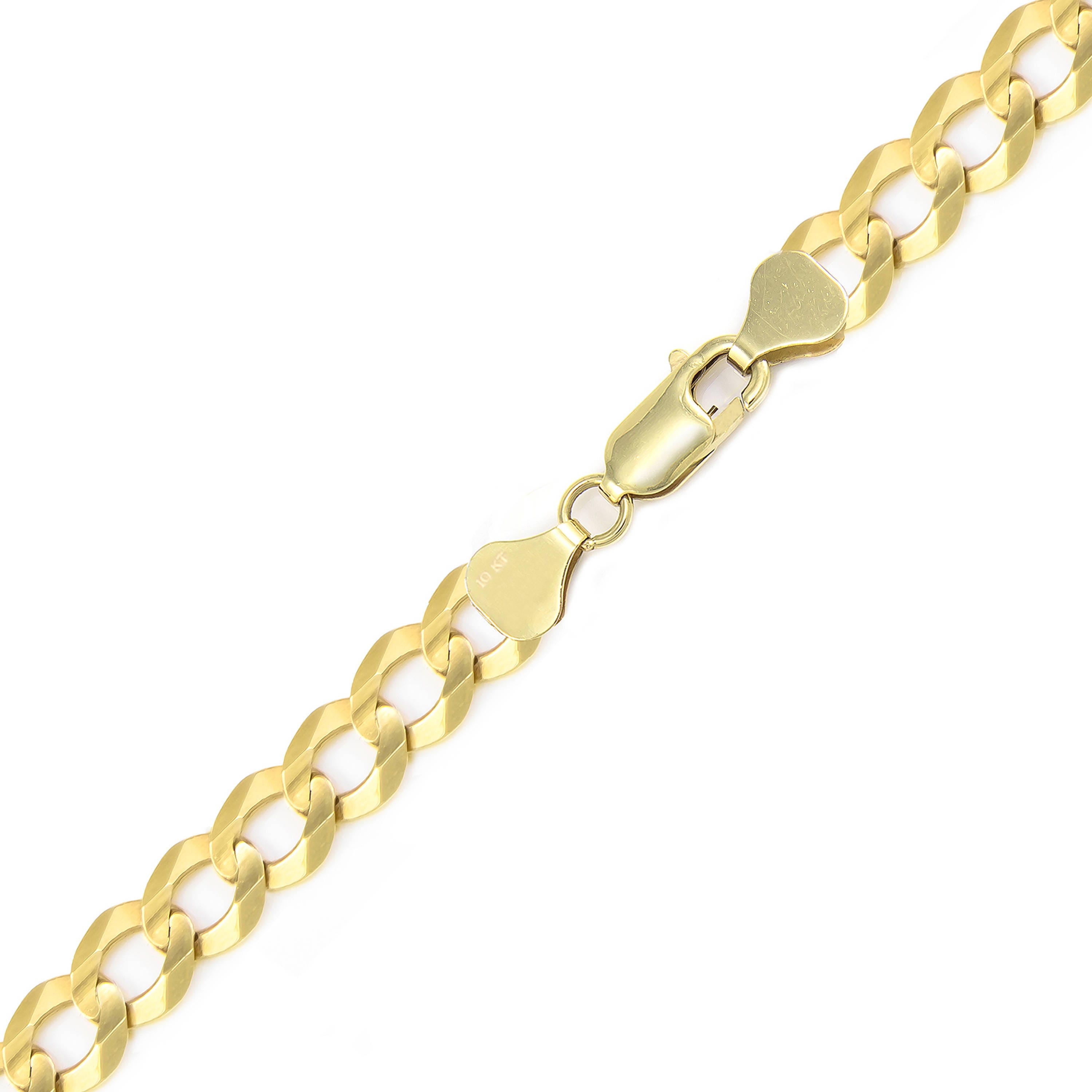 Gold Bracelet, Curb, 9.5 Inch, 8.3 mm, 10 Karat, Yellow | Chandlee Jewelers  | Athens, GA