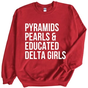 Delta Sigma Theta Sorority Tshirt, Delta Elephant Hoodie, Pyramid Hands,DST, 1913 Howard University, Devastating Divas Sweatshirt, Pyramid