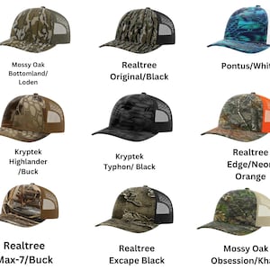 Custom Leder Patch Hut Schnittmuster Richardson 112 (Trucker)