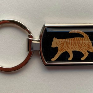 Ginger Katze Schlüsselanhänger Geschenk