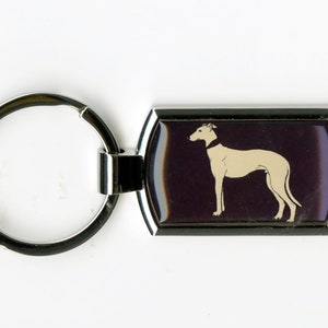 Keyring, long dog, sighthound