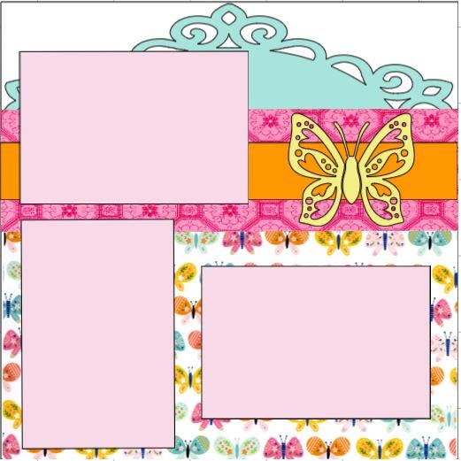 Beautiful- 12X12 DIY or Premade 2 Page Scrapbook Kit - Etsy