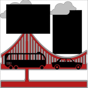 San Francisco- 12X12 DIY Scrapbook layout or Premade Kit