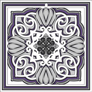 3D Layered Mandala Picture