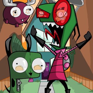 CHICKEN AND RICE -Invader Zim Inspired-
