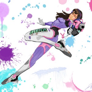 Love, D.Va -Overwatch Inspired-