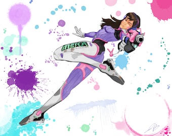 Love, D.Va -Overwatch Inspired-