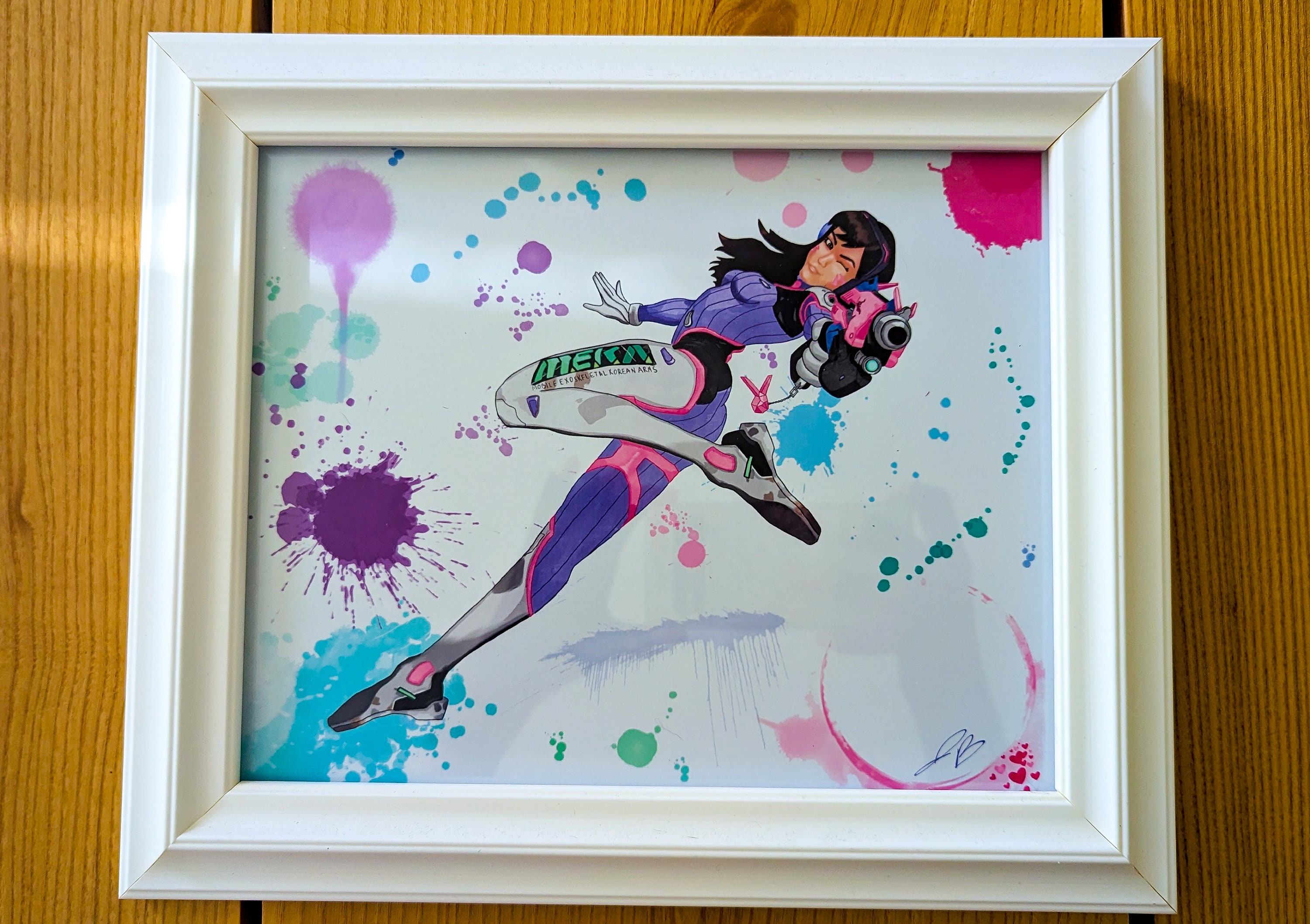 Love, D.va -overwatch Inspired- - Etsy
