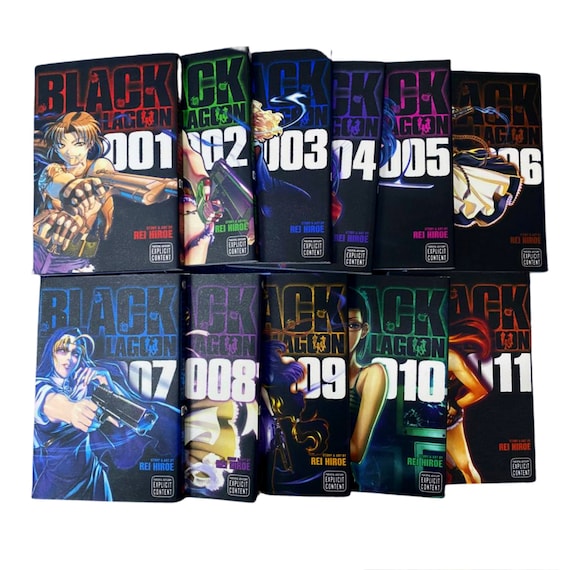 New Japan Comic Book Anime Black Lagoon Volume 1 11 Etsy