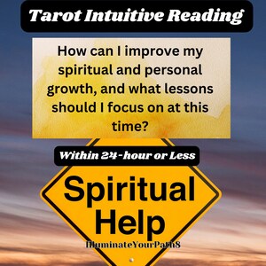 Leitura Intuitiva de Tarô no Mesmo Dia* - Como posso melhorar meu crescimento espiritual e pessoal? SpiritsGuides.Psychic.Tarot Spiritual Guidance.PDF