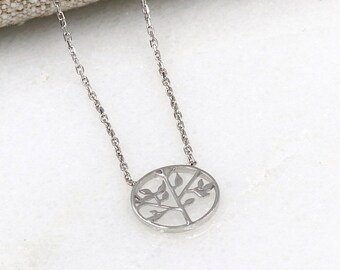 collier femme arbre de vie argent 925