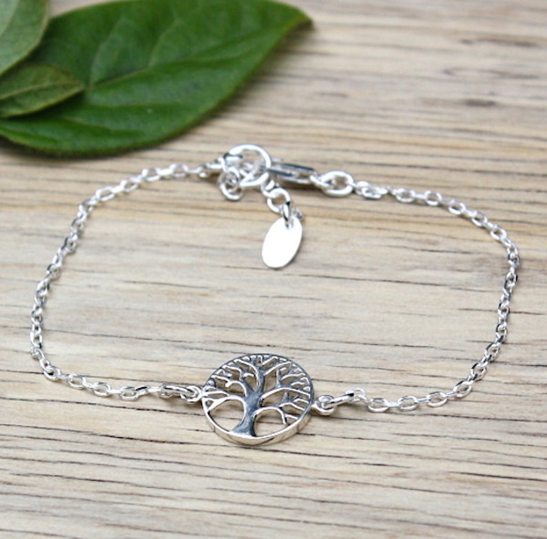 tree of life bracelet for women 925 sterling silver