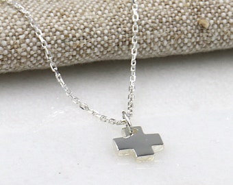 collier croix argent 925 pour femme