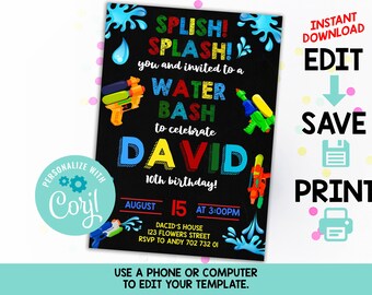 Kids Backyard Bash Etsy
