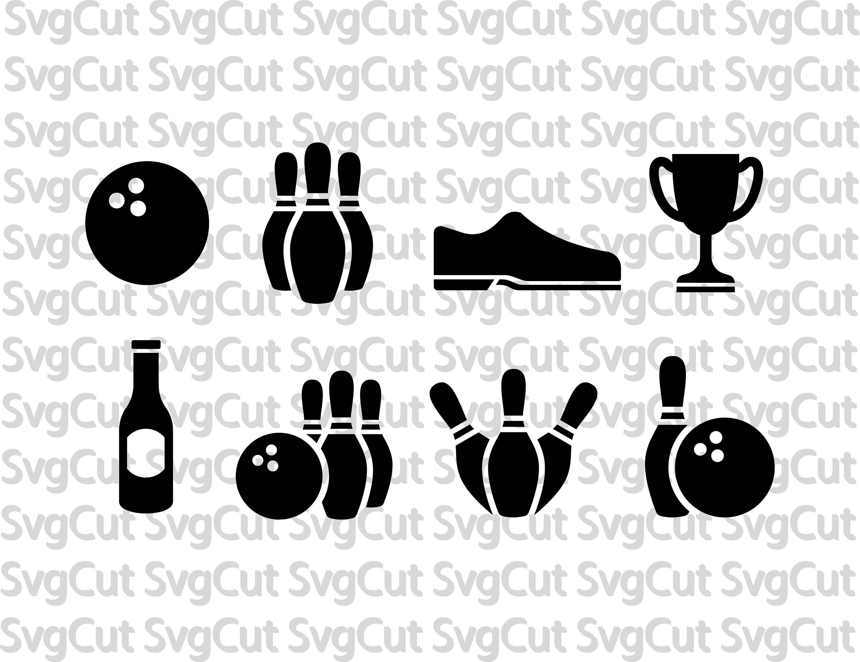 Download Bowling svg Design set Sports svg SVG DXF EPS svg