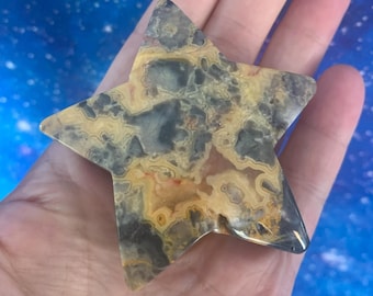 Crazy Lace Agate Stars