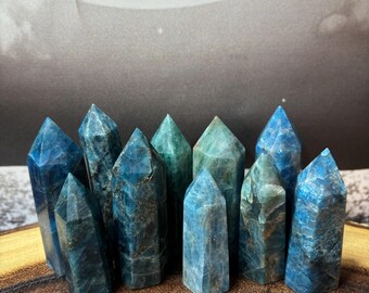 Blue Apatite Towers