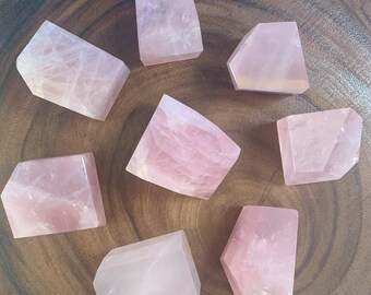 Polished Rose Quartz Freeform