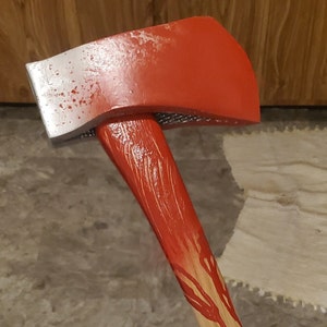 Horror prop axe blade (single blade)