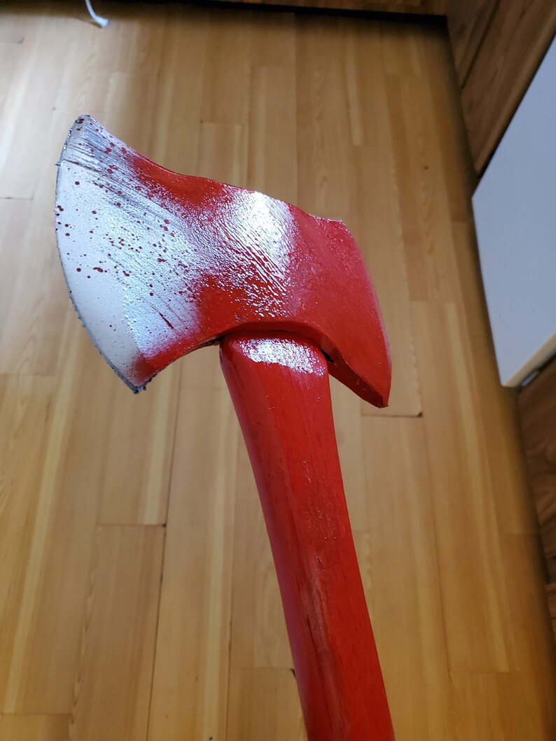 Horror Prop Double Bladed Axe Etsy