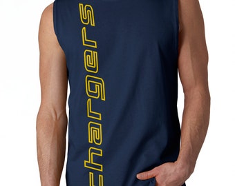 Chargers Vert T-shirt or sleeveless San Diego navy L XL 2X 3X 4X 5X Women Ladies Men NEW